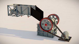 jaw crusher 3D Model