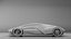 Concept de voiture de course futuriste MidPoly