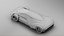 Concept de voiture de course futuriste MidPoly