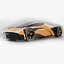 Concept de voiture de course futuriste MidPoly