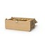 Caja y lingotes de oro