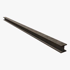 steel beam 3D model