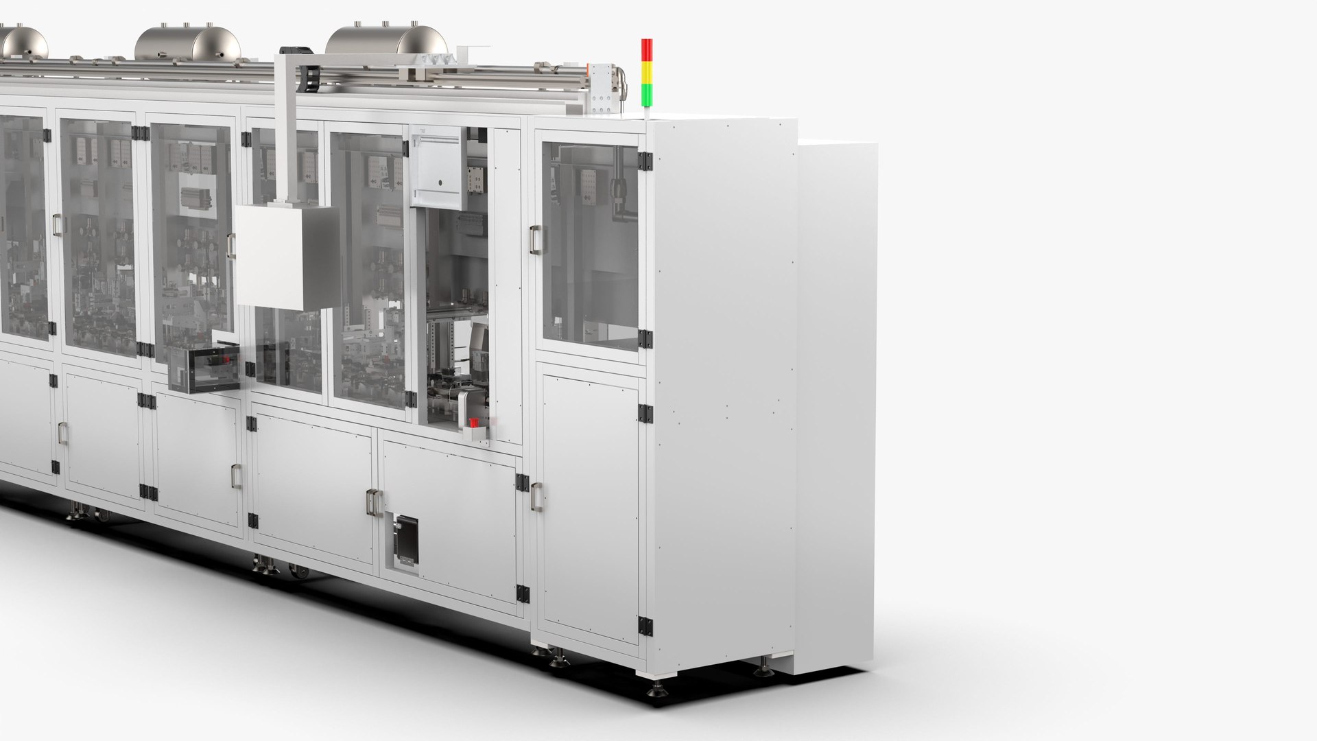 3D Automatic Safety Buckle Assembly Testing Line Model - TurboSquid 2389060