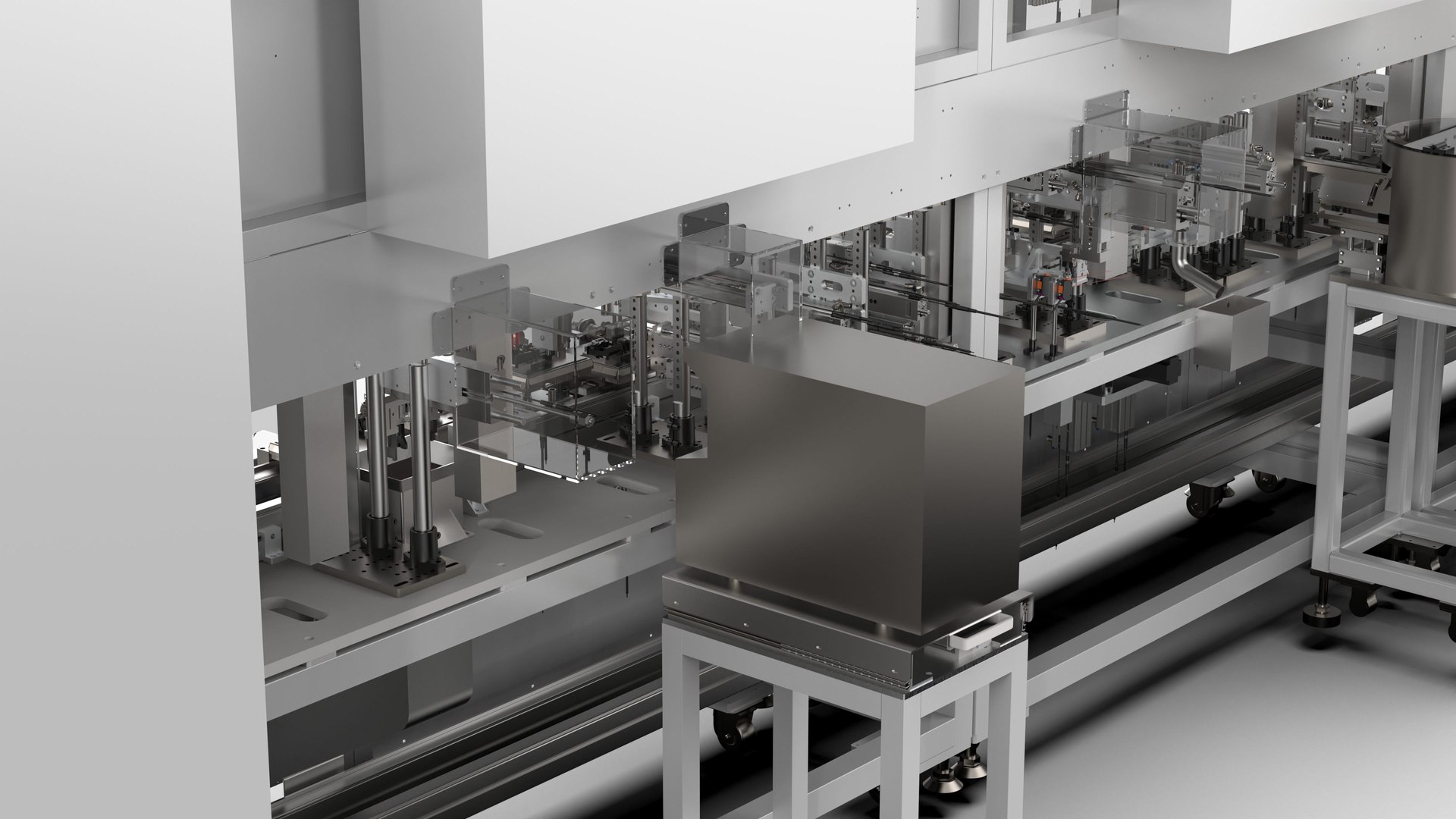 3D Automatic Safety Buckle Assembly Testing Line Model - TurboSquid 2389060