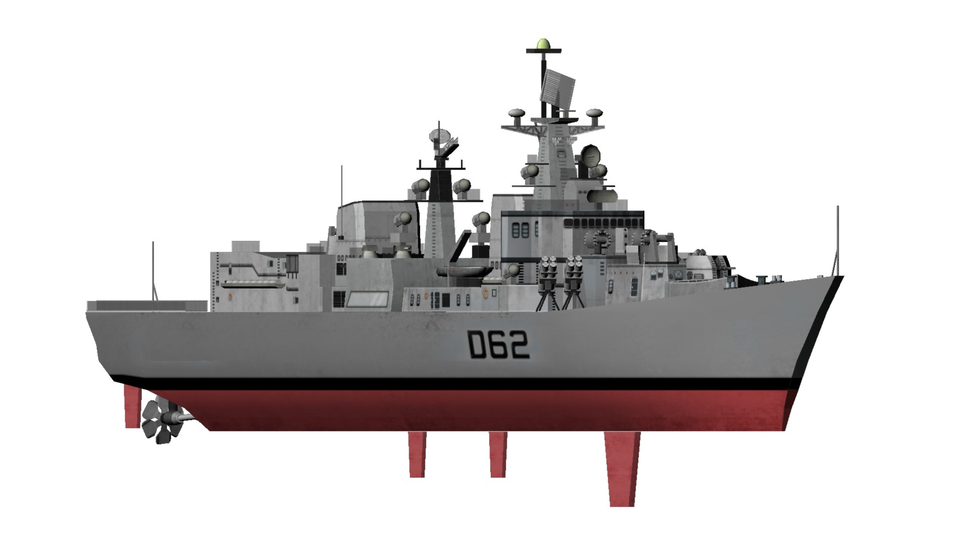 Dae Ins Mumbai Class Destroyer