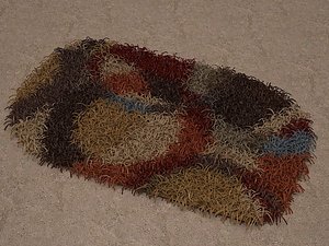 contemporary rug 3D model