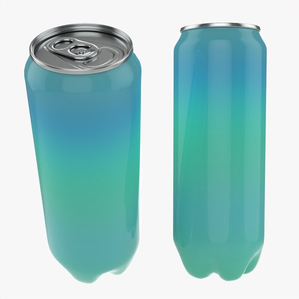 Beverage pet can long 500 ml 3D model - TurboSquid 1760462