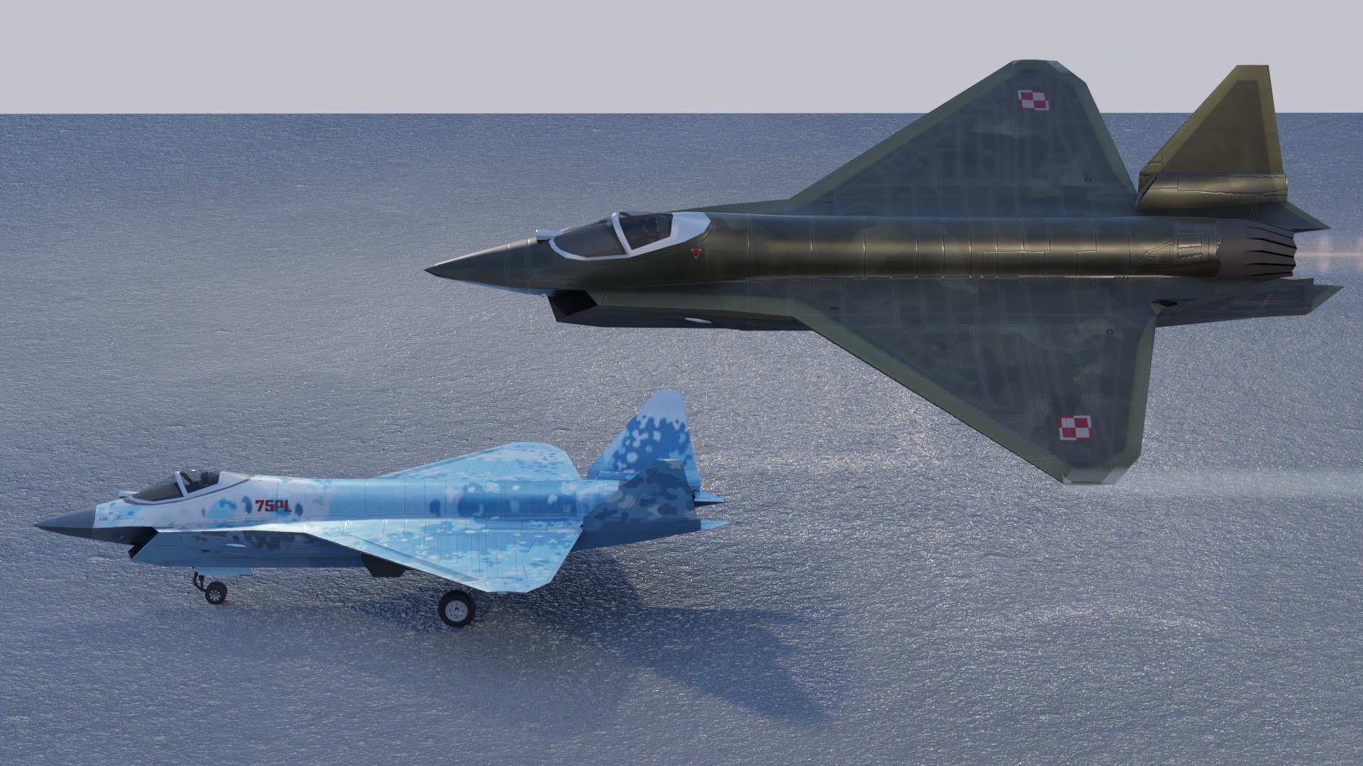 3D Model Sukhoi SU-75 Checkmate - TurboSquid 1927649