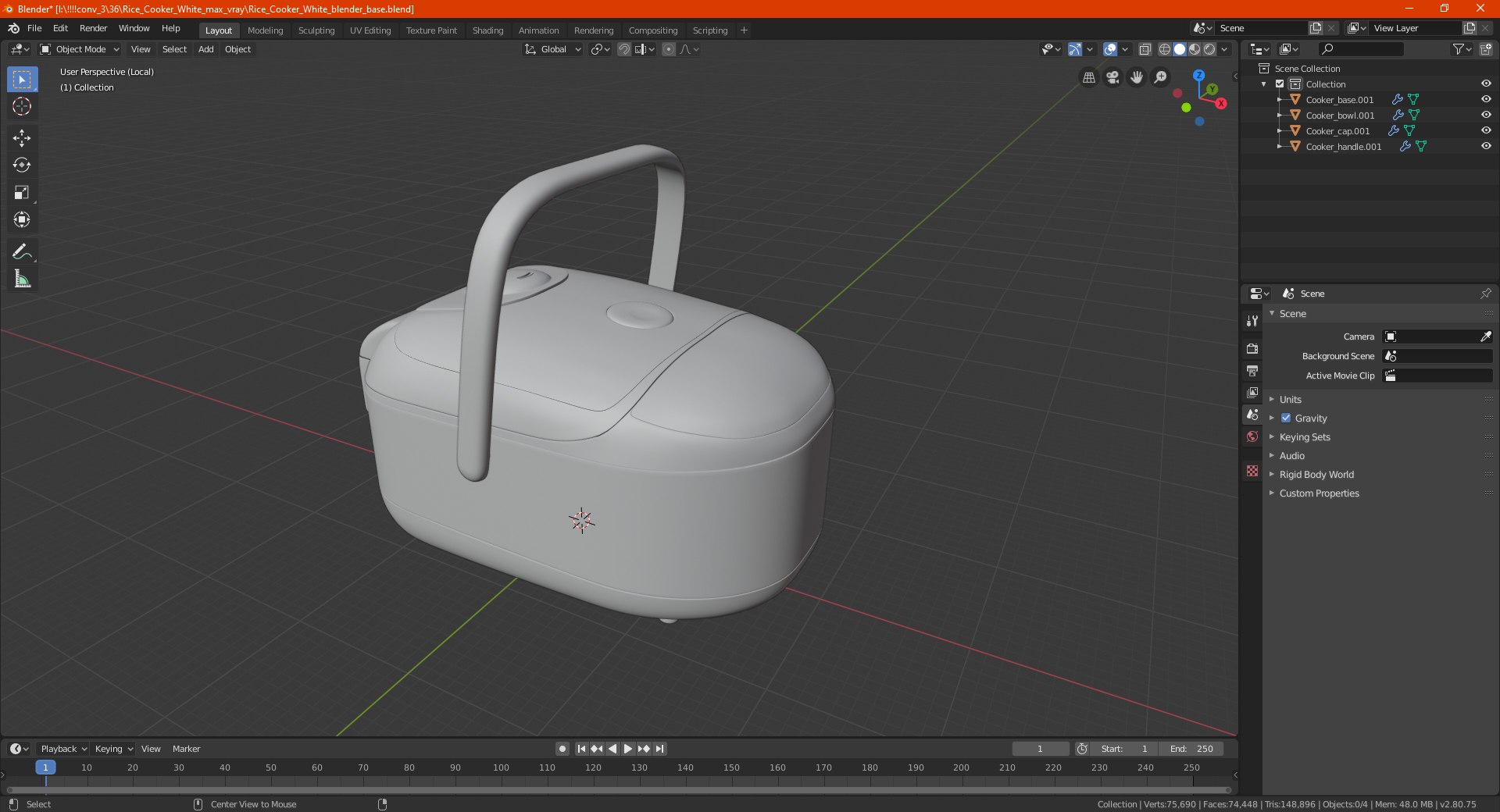 Rice Cooker White 3D https://p.turbosquid.com/ts-thumb/tv/QGhl5g/dr/ricecookerwhitec4dmodel033/jpg/1640006847/1920x1080/fit_q87/e77ea70aa99b96f18dca6aa9e3a7c4cb25ab6805/ricecookerwhitec4dmodel033.jpg