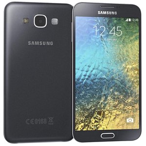 samsung galaxy e5 black 3d c4d