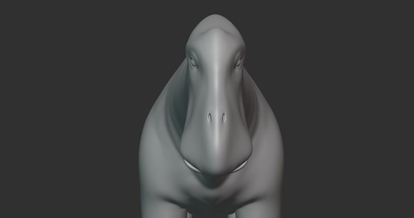 Bonitasaura Basemesh Low Poly model - TurboSquid 1992875
