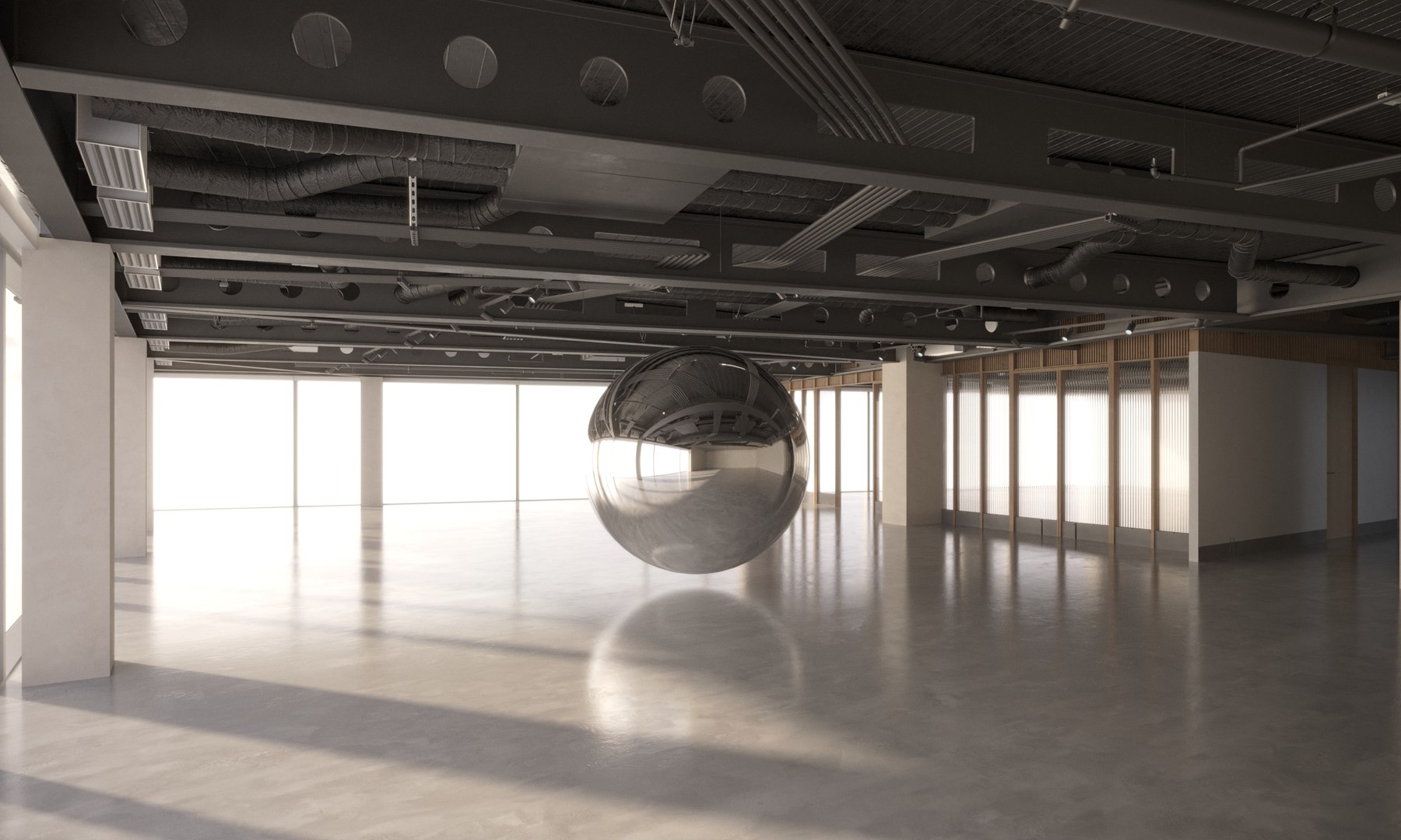 Industrial Office Space 3ds Max Corona 9 3D - TurboSquid 2081234