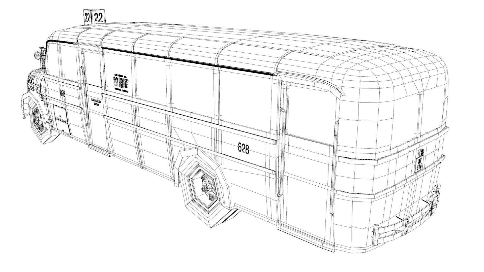 3D MAVAG N26 Hungarian City Bus 1938 Model - TurboSquid 1907309