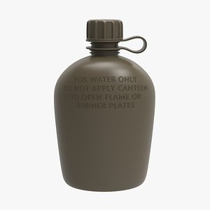 flask 1 qt 3D