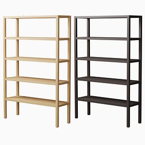 IKEA STOCKHOLM 2025 Shelving unit 2 Variations 3D