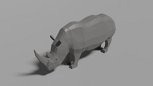 Cartoon Rhinoceros