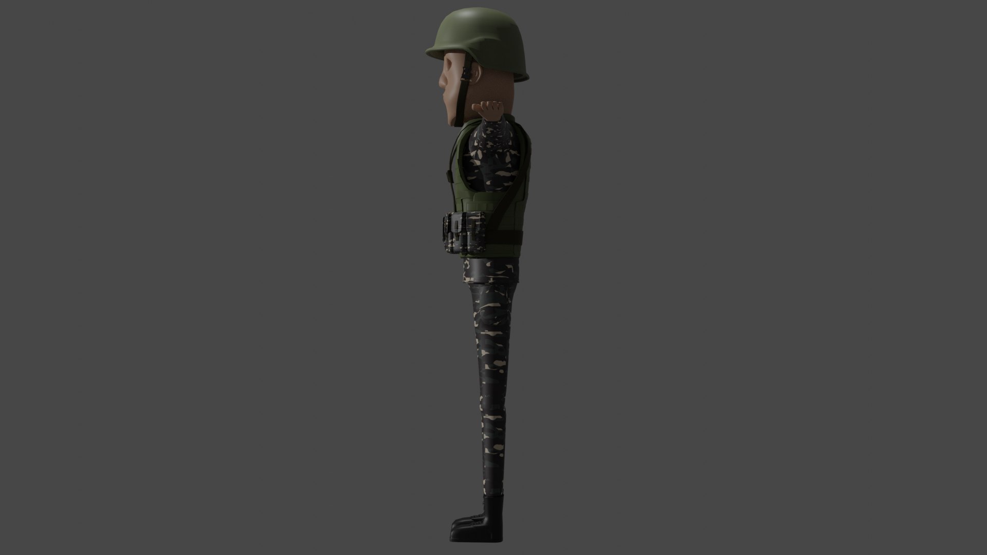 PHILIPPINES ARMY PACK With RIG And FREE M16 3D Model - TurboSquid 1991915