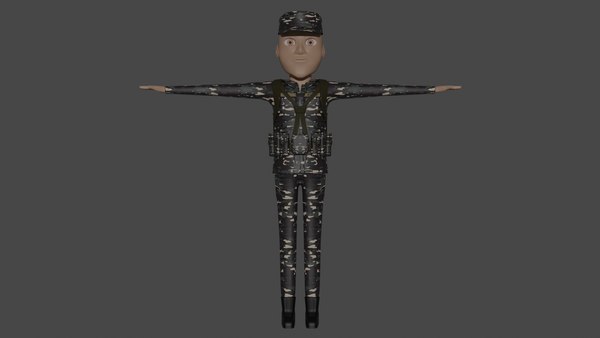 PHILIPPINES ARMY PACK with RIG and FREE M16 3D 모델 - TurboSquid 1991915