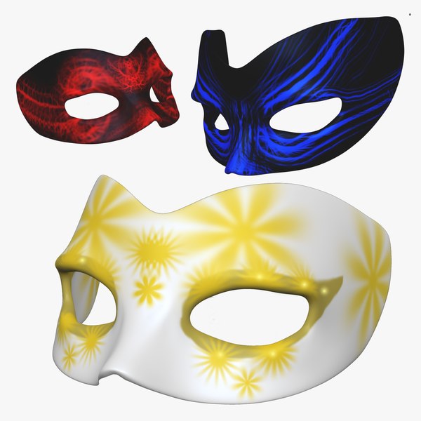 3D модель Маска 2 - TurboSquid 2166334