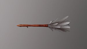 3D Dustie the Feather Duster model