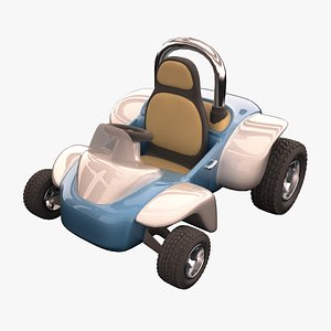 cartoon race car 3d max