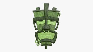 Tribal Mask I10 Full Mud - Costume Character Design