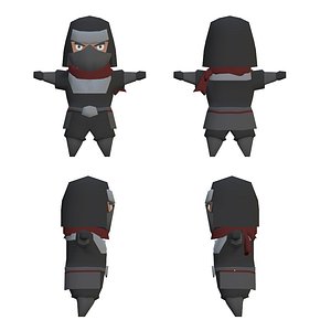 Cartoon Style Ninja (Blender 2.8)