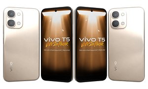 Vivo T5 Gold 3D