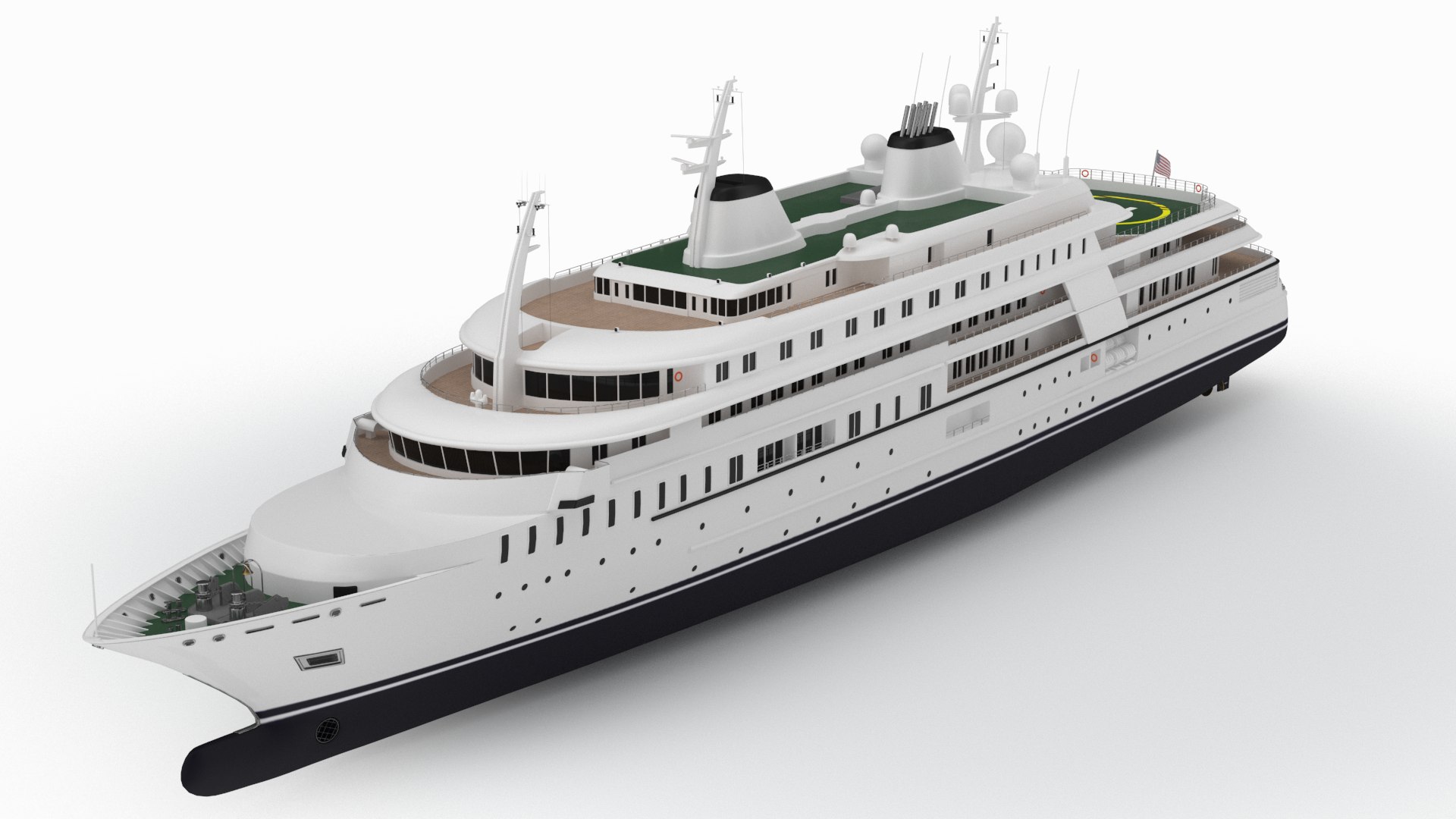 3D Model Madison Yacht - TurboSquid 2250814