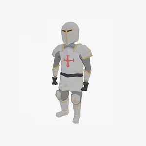 LOW POLY Crusader