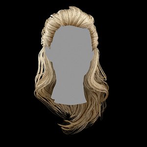 Half Up Hairstyle - Layered Hair 1