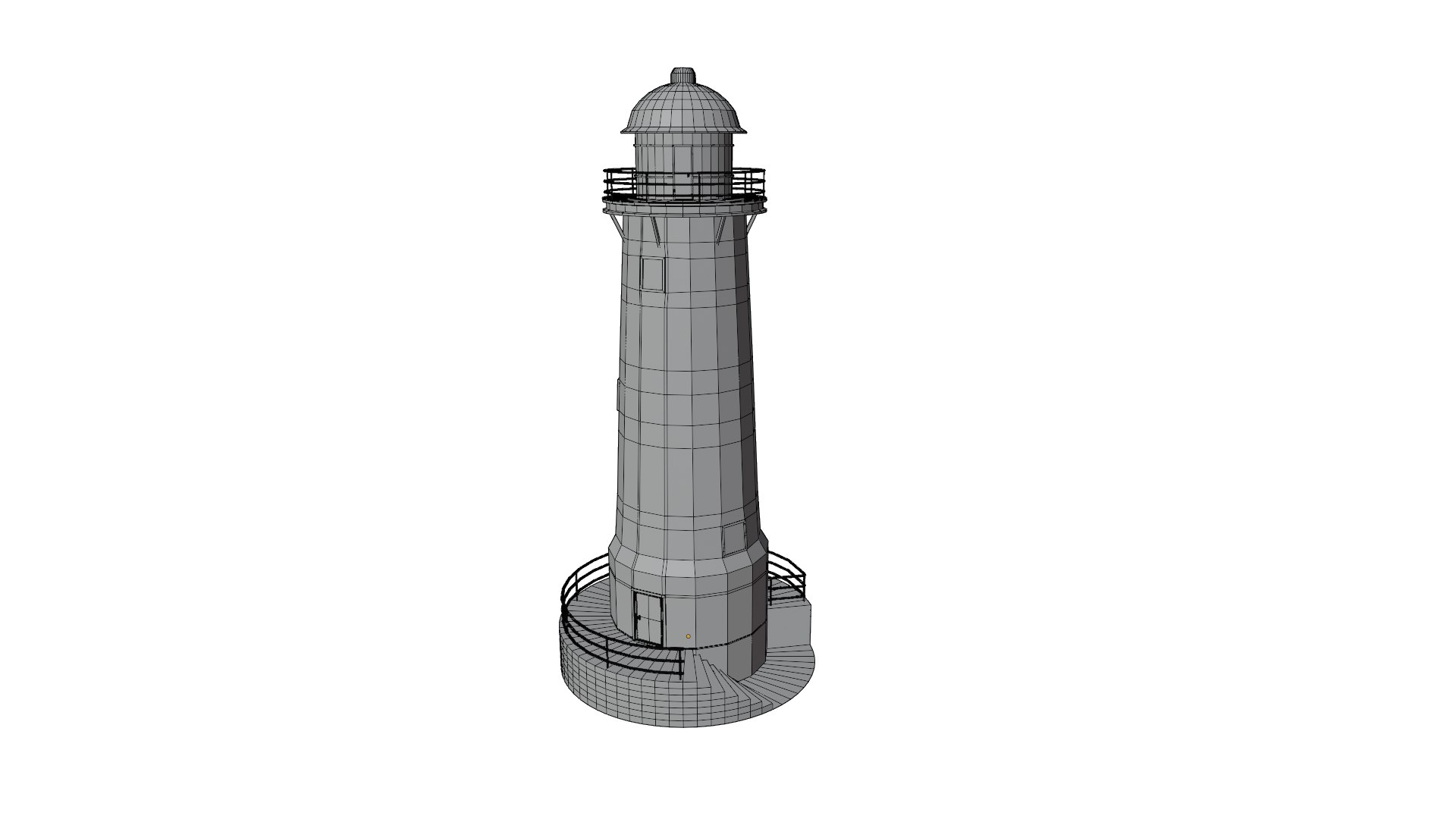 Lighthouse 3D Model - TurboSquid 2260091