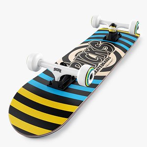 3d max skateboard 32 inch