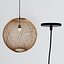 West Elm Wicker Pendant 3D model