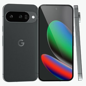 3D Google Pixel 10 Obsidian model