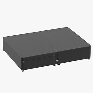 Bed Base 05 Charcoal