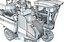 New Holland Grape Harvester 3D model