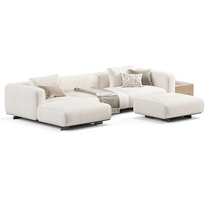 Casamania  Horm Coleman Sectional Sofa 3D model