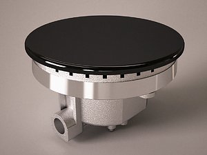 3D gas rapid burner