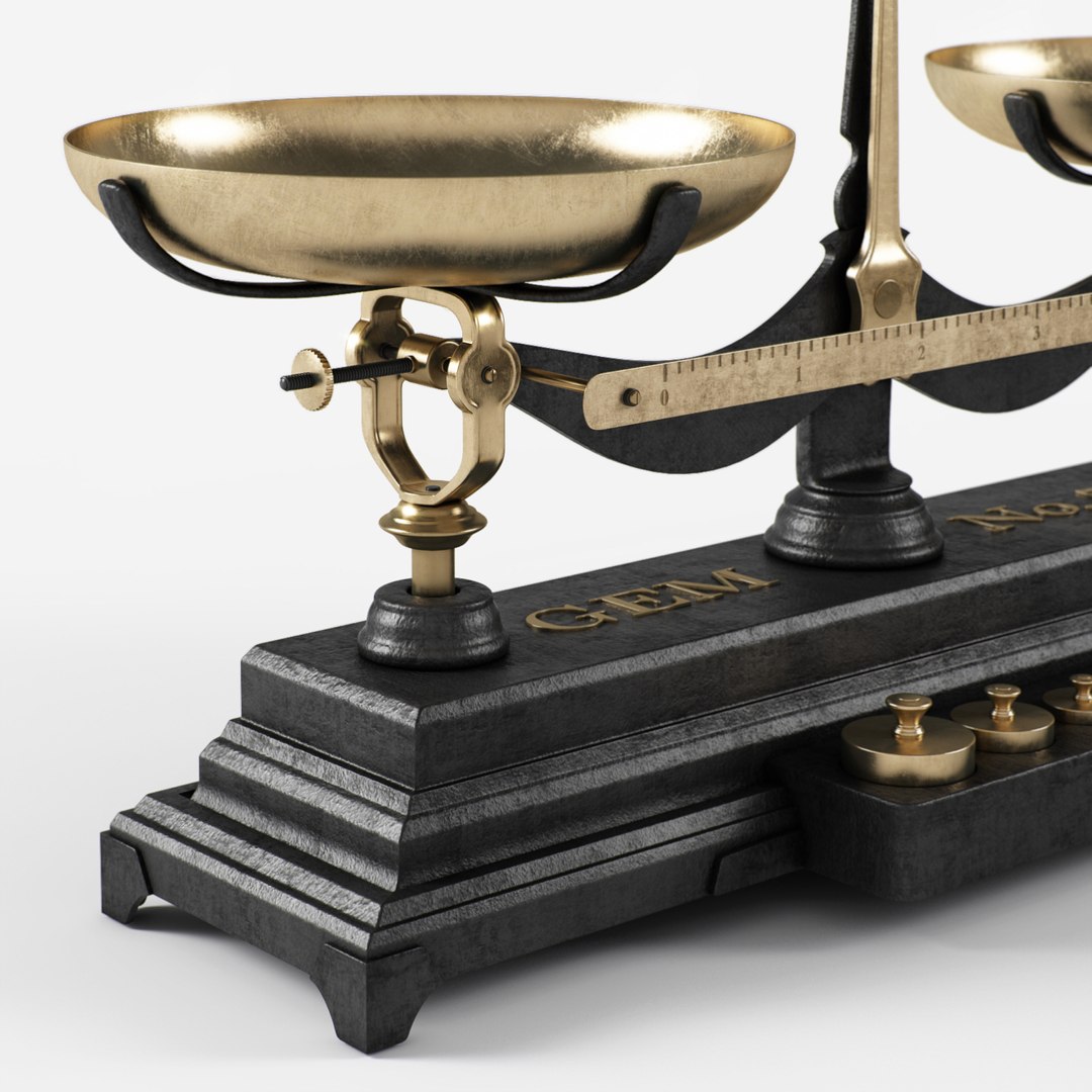 3d Balance Scale