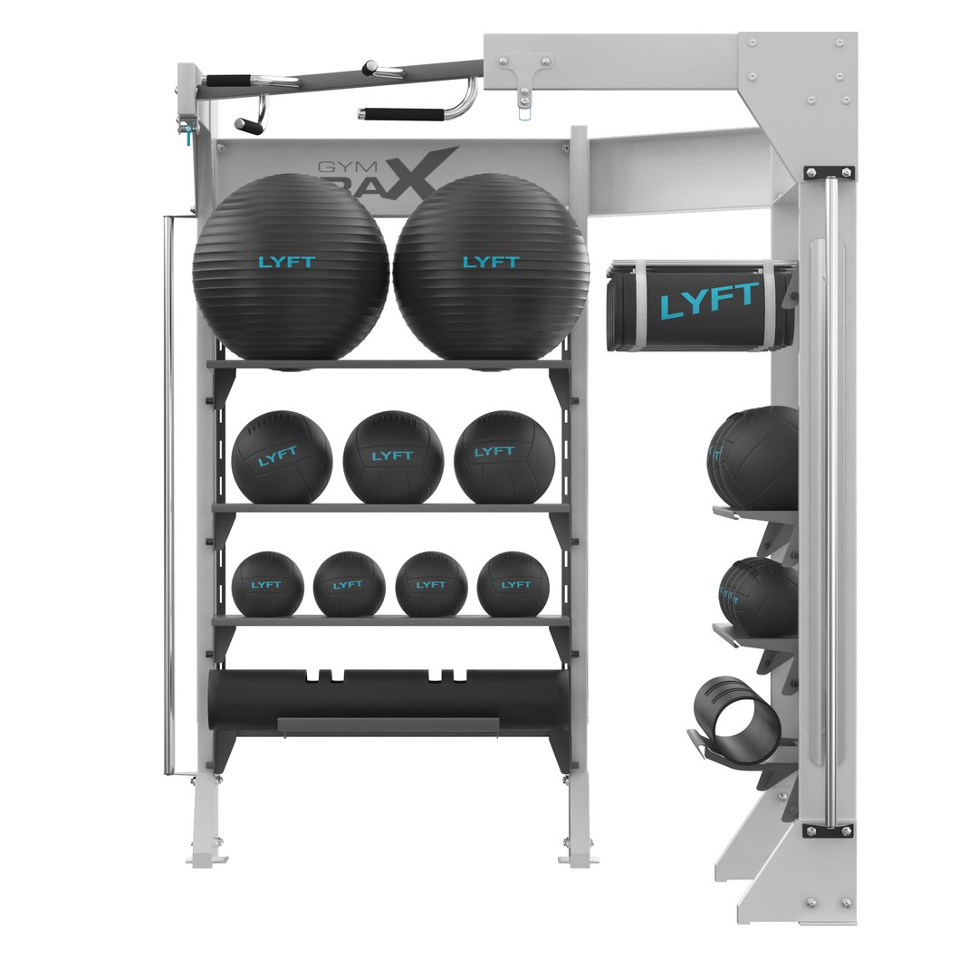 3D GYM RAX THE FUNCTIONAL CORNER Model - TurboSquid 1999920