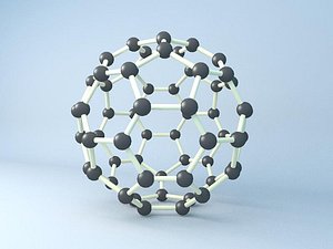 3D model atom chemistry science
