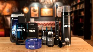 men s bathroom set model
