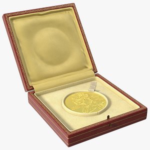 Nobel Prize with Box for Physics and Chemistry