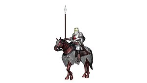 3D model Crusader Cavalry 2