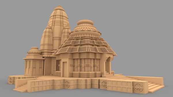 3D Konark Sun Temple model - TurboSquid 1938974