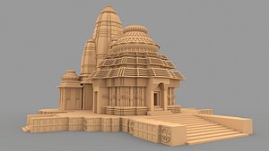 3D Konark Sun Temple model