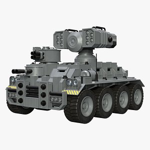 3D Military APC-1-Urban-Clean