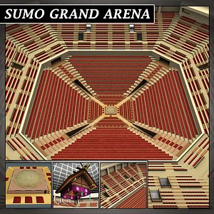Sumo arena grand hall dojo