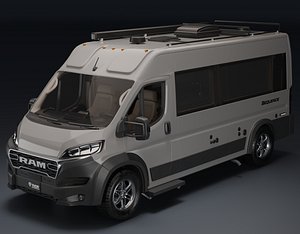 Thor Sequence Camper Vans Ceramic Gray 2026 3d Model 3D model